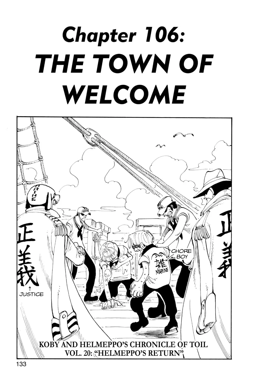 One Piece Chapter 106.1 page 1