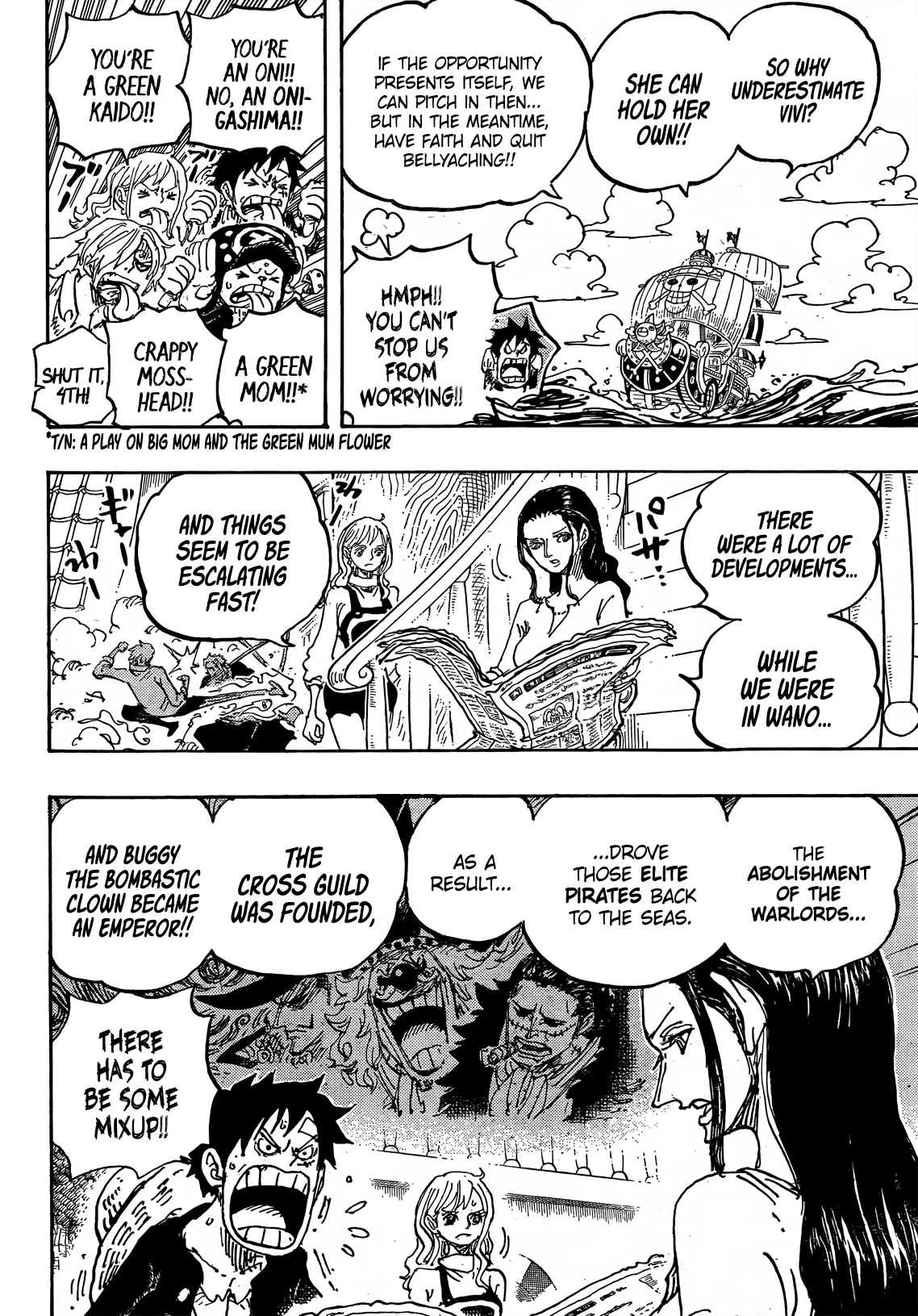 One Piece Chapter 1060 page 6