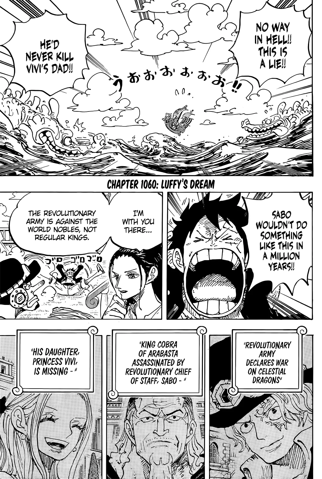 One Piece Chapter 1060 page 3