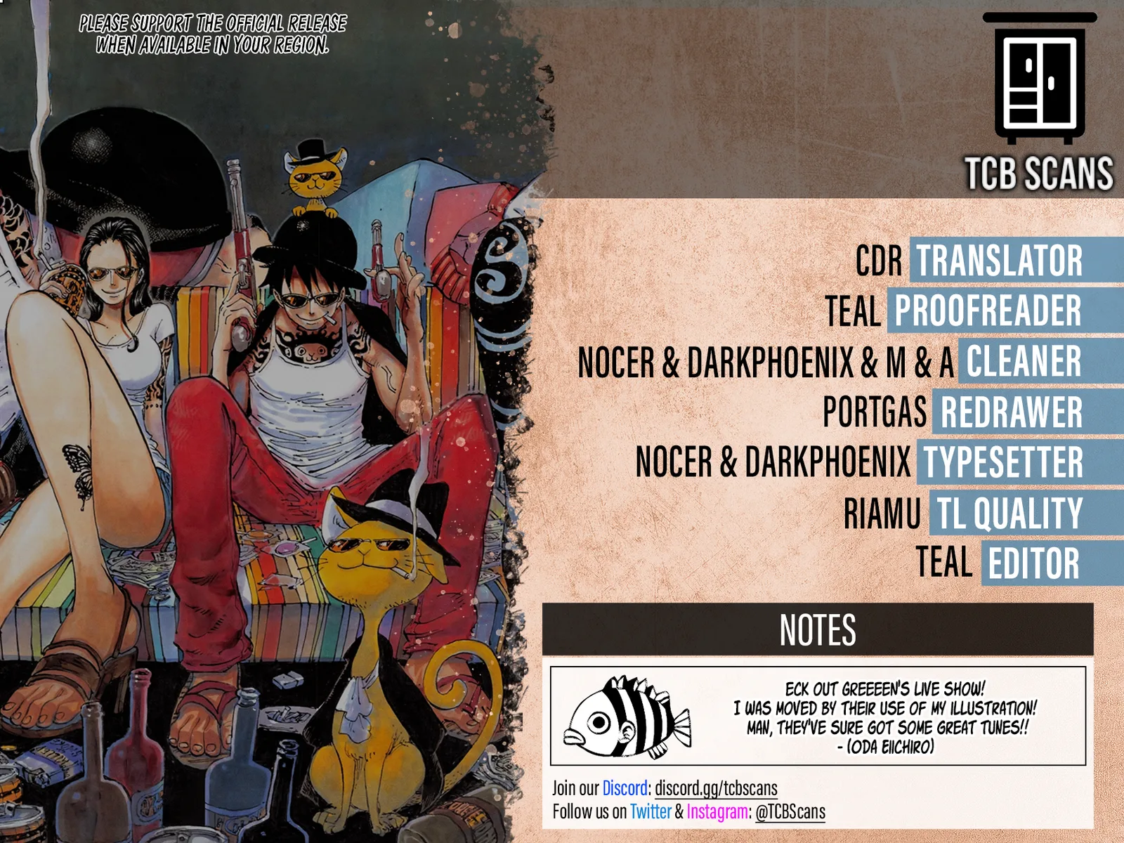 One Piece Chapter 1060 page 1