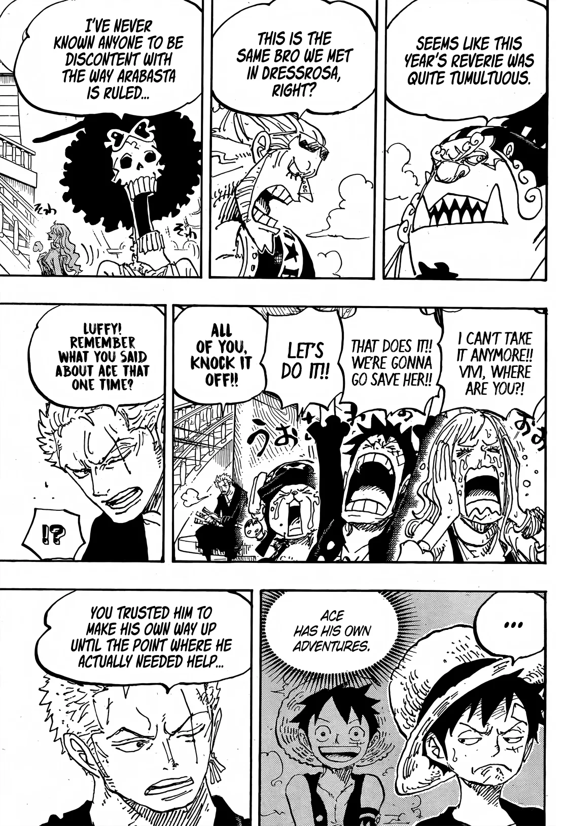 One Piece Chapter 1060 page 5