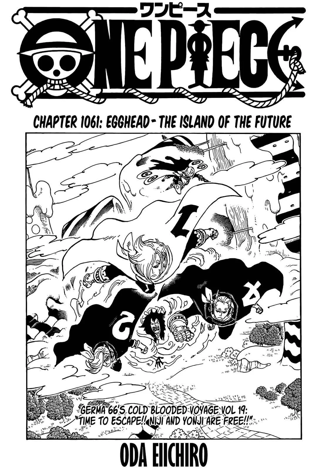 One Piece Chapter 1061 page 1