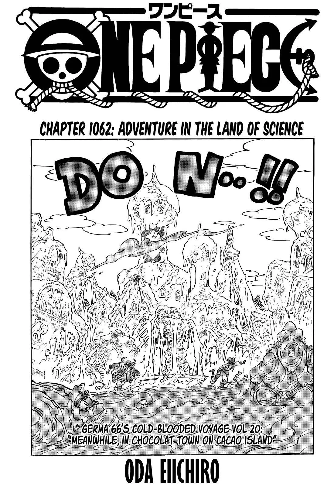 One Piece Chapter 1062 page 1