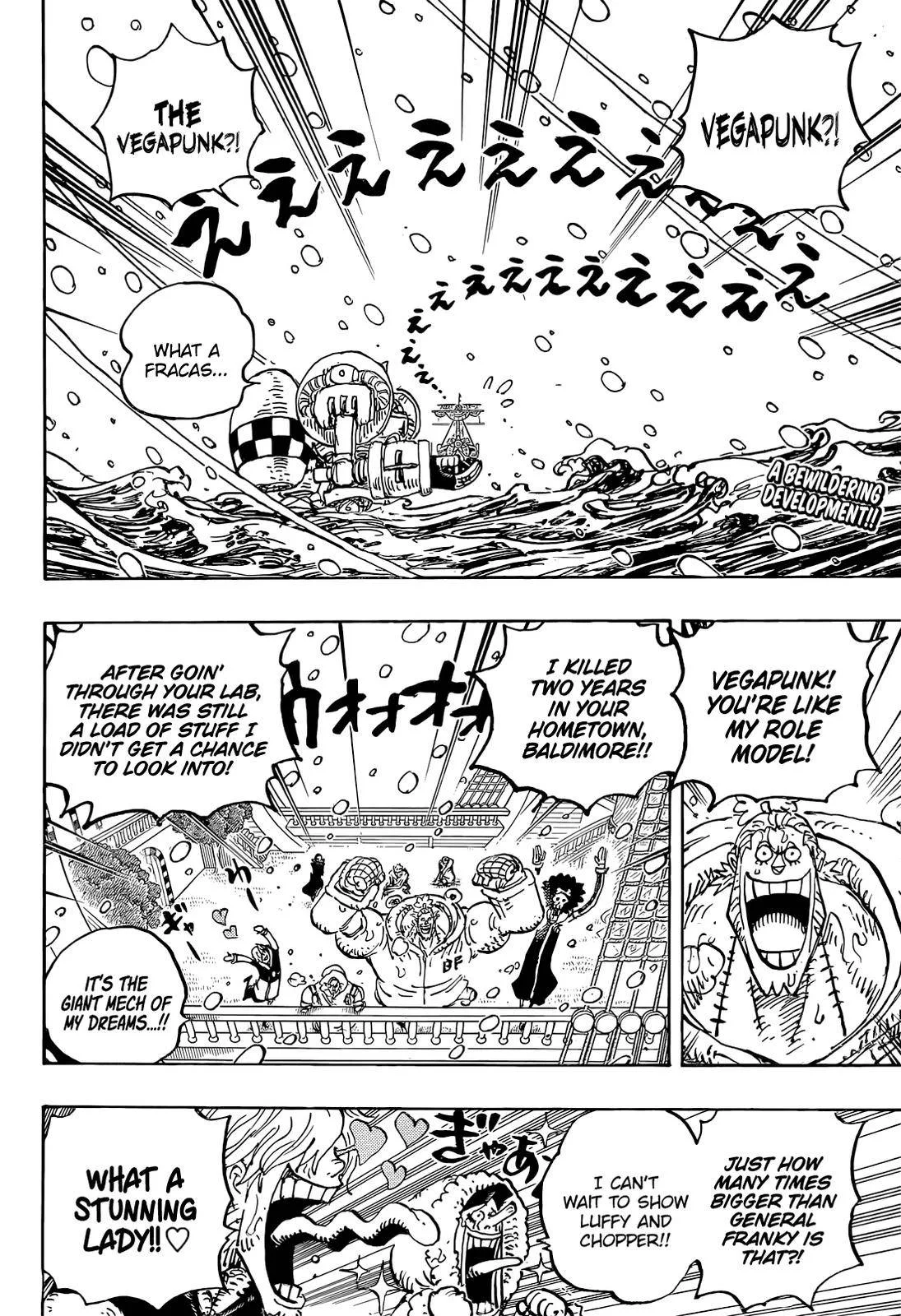 One Piece Chapter 1062 page 3