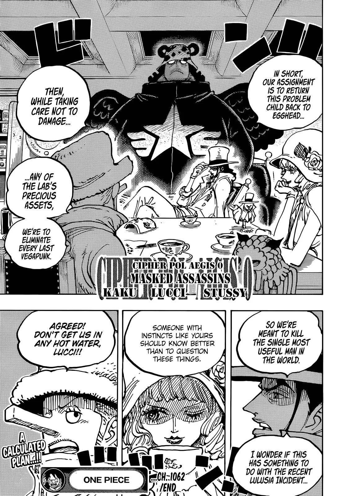 One Piece Chapter 1062 page 16