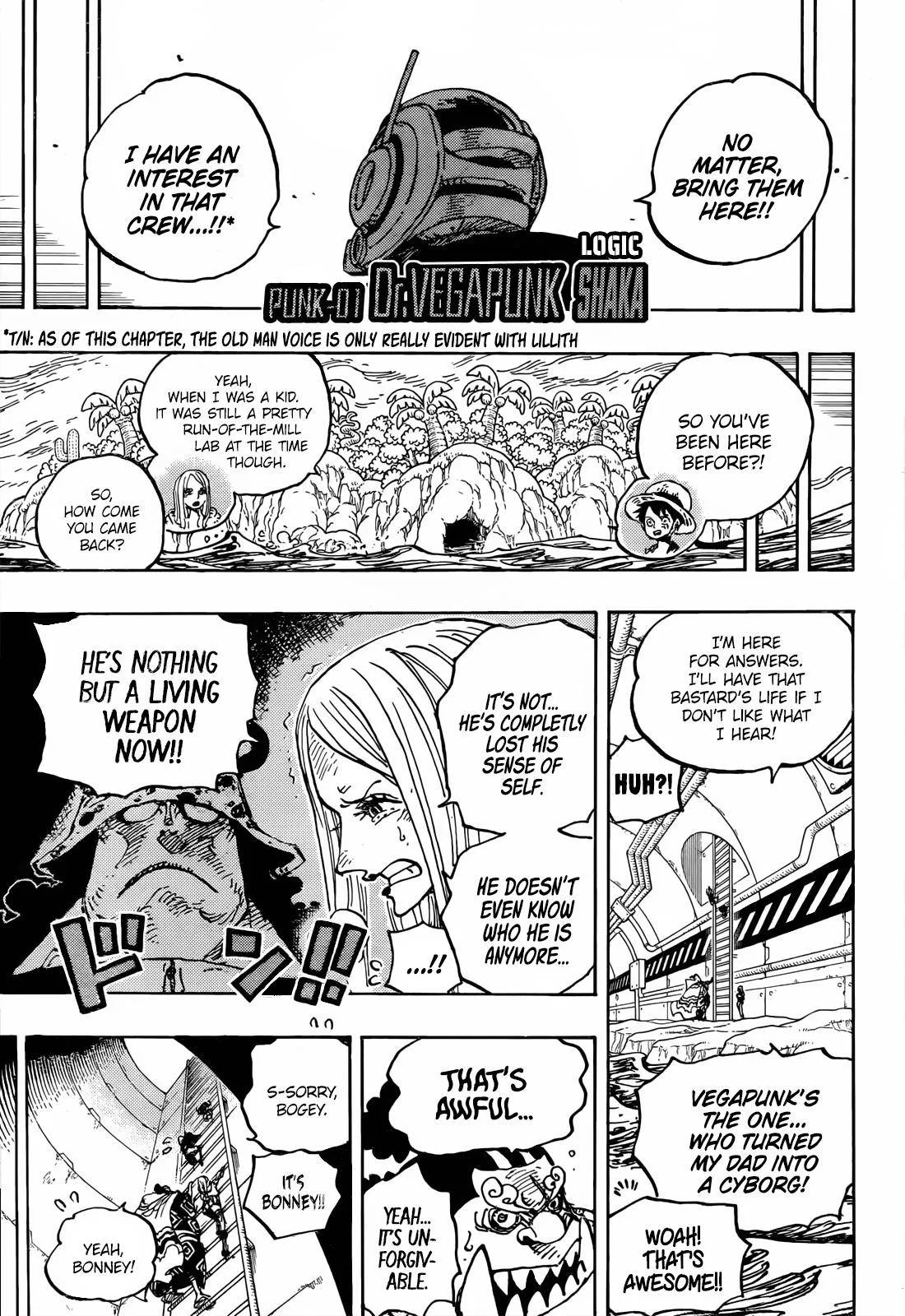 One Piece Chapter 1062 page 7