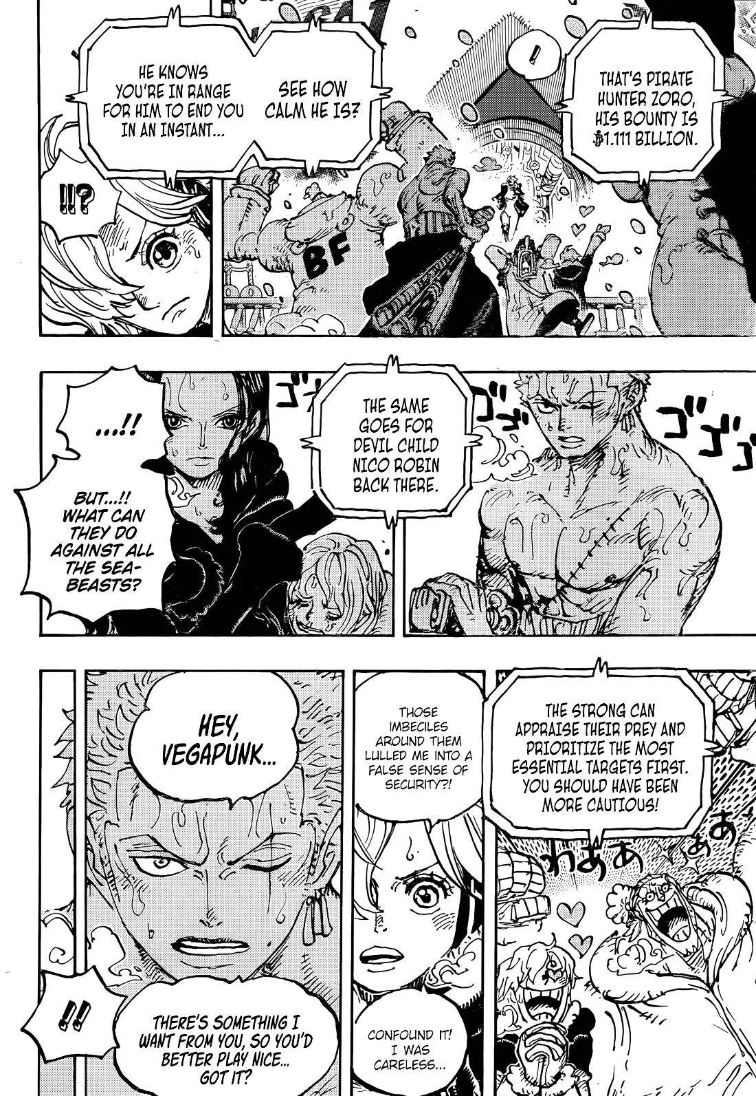 One Piece Chapter 1062 page 6