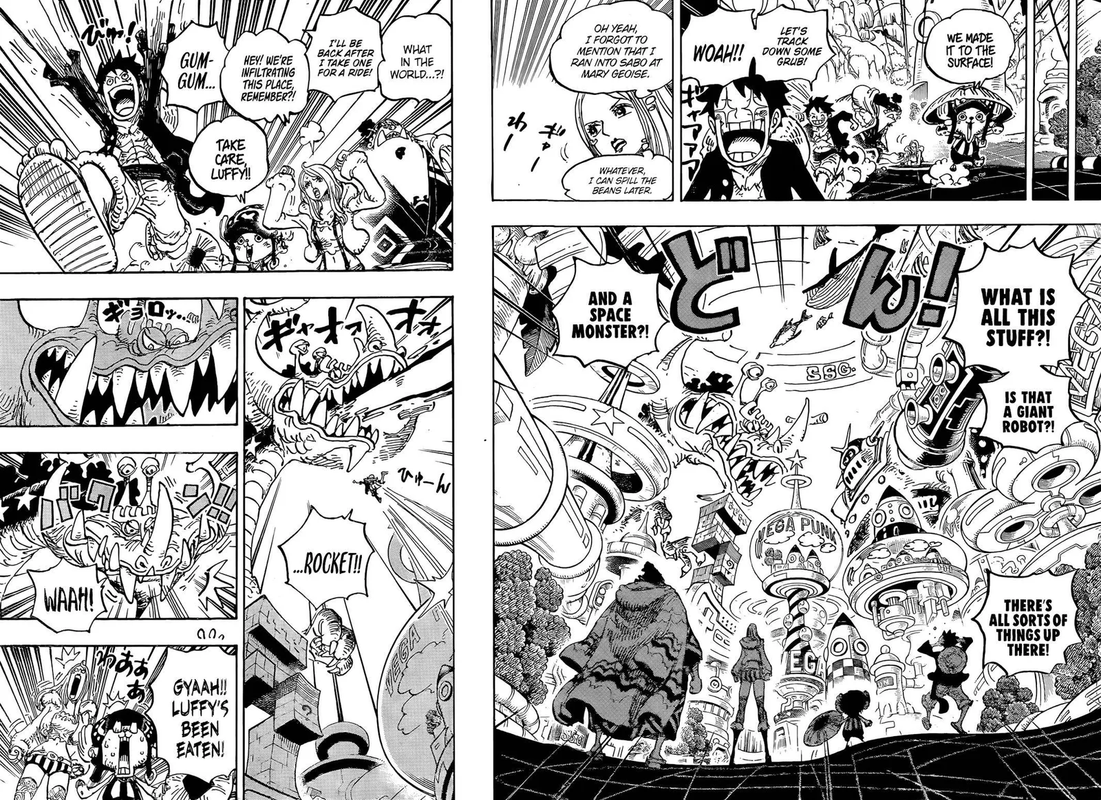 One Piece Chapter 1062 page 8