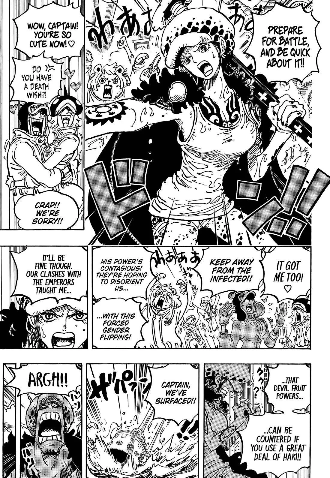 One Piece Chapter 1063 page 11