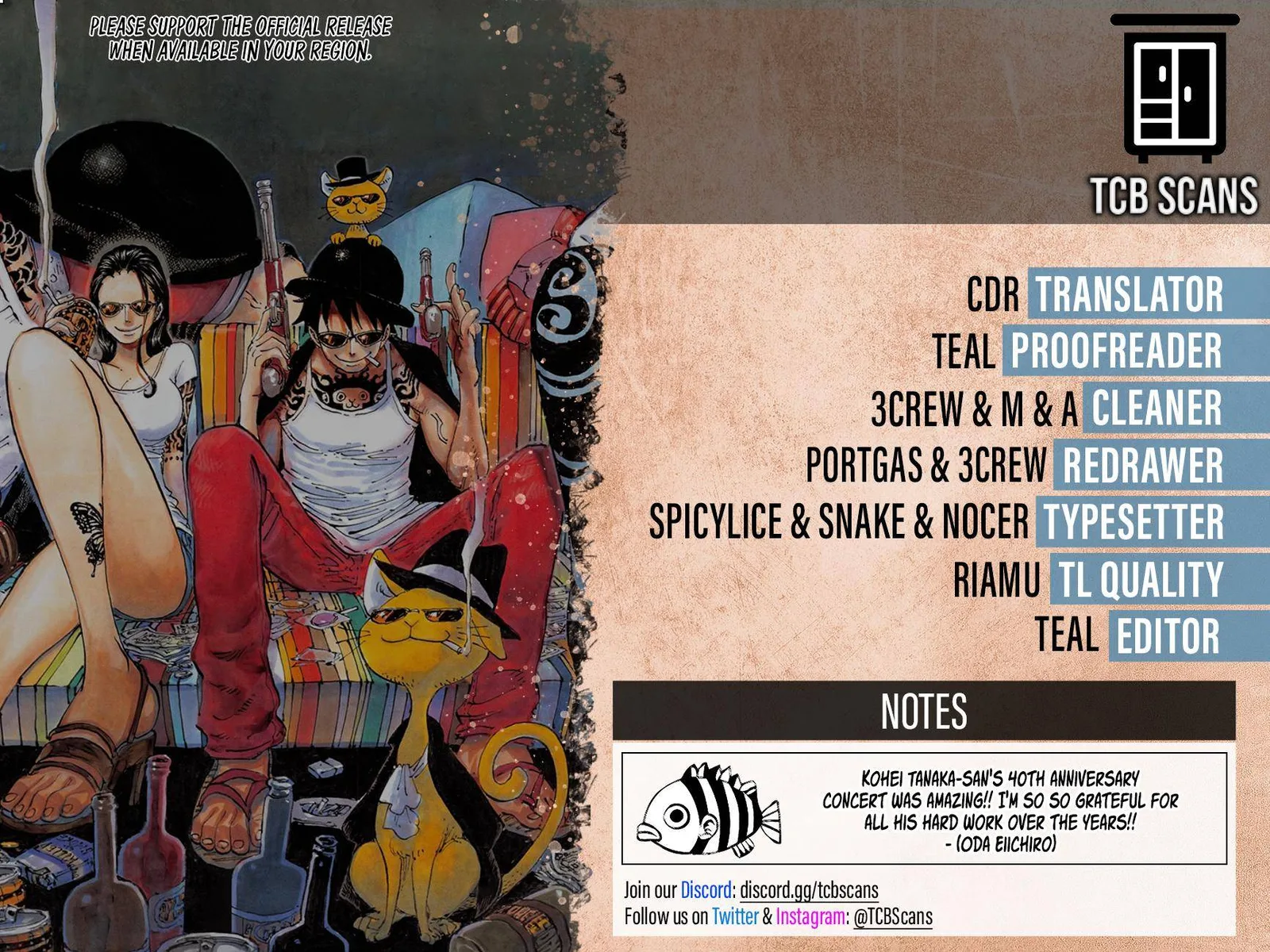 One Piece Chapter 1063 page 2