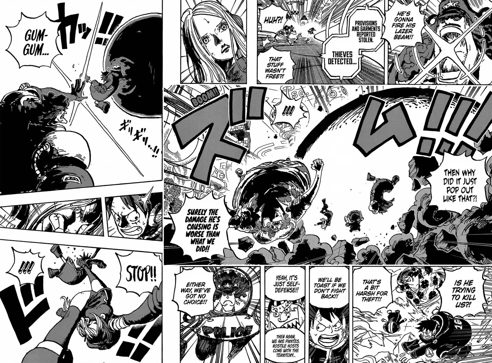 One Piece Chapter 1063 page 7