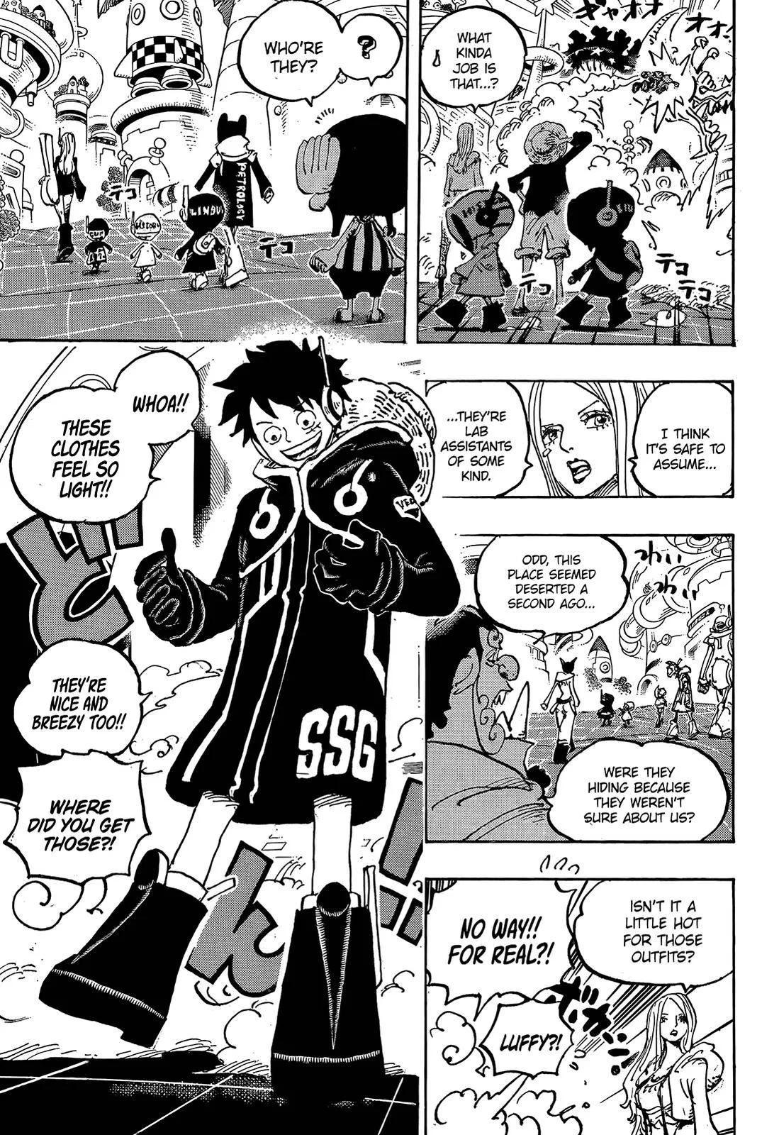 One Piece Chapter 1063 page 4