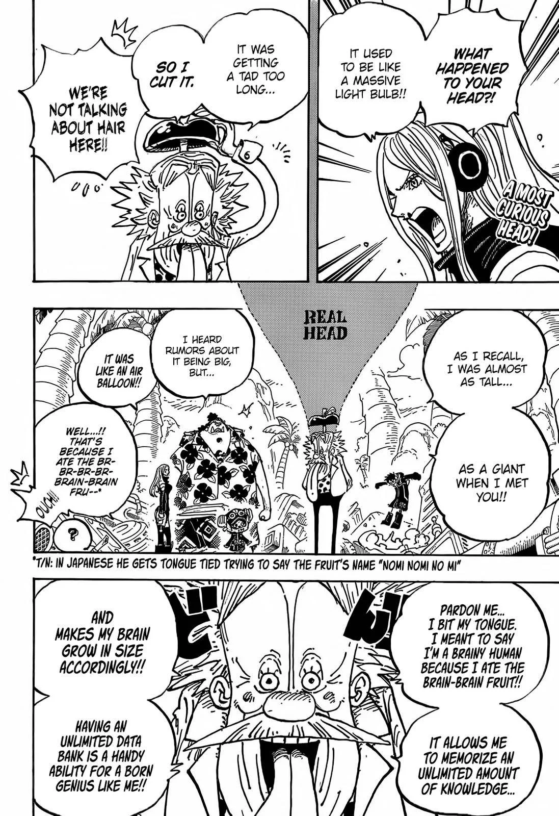 One Piece Chapter 1067 page 3
