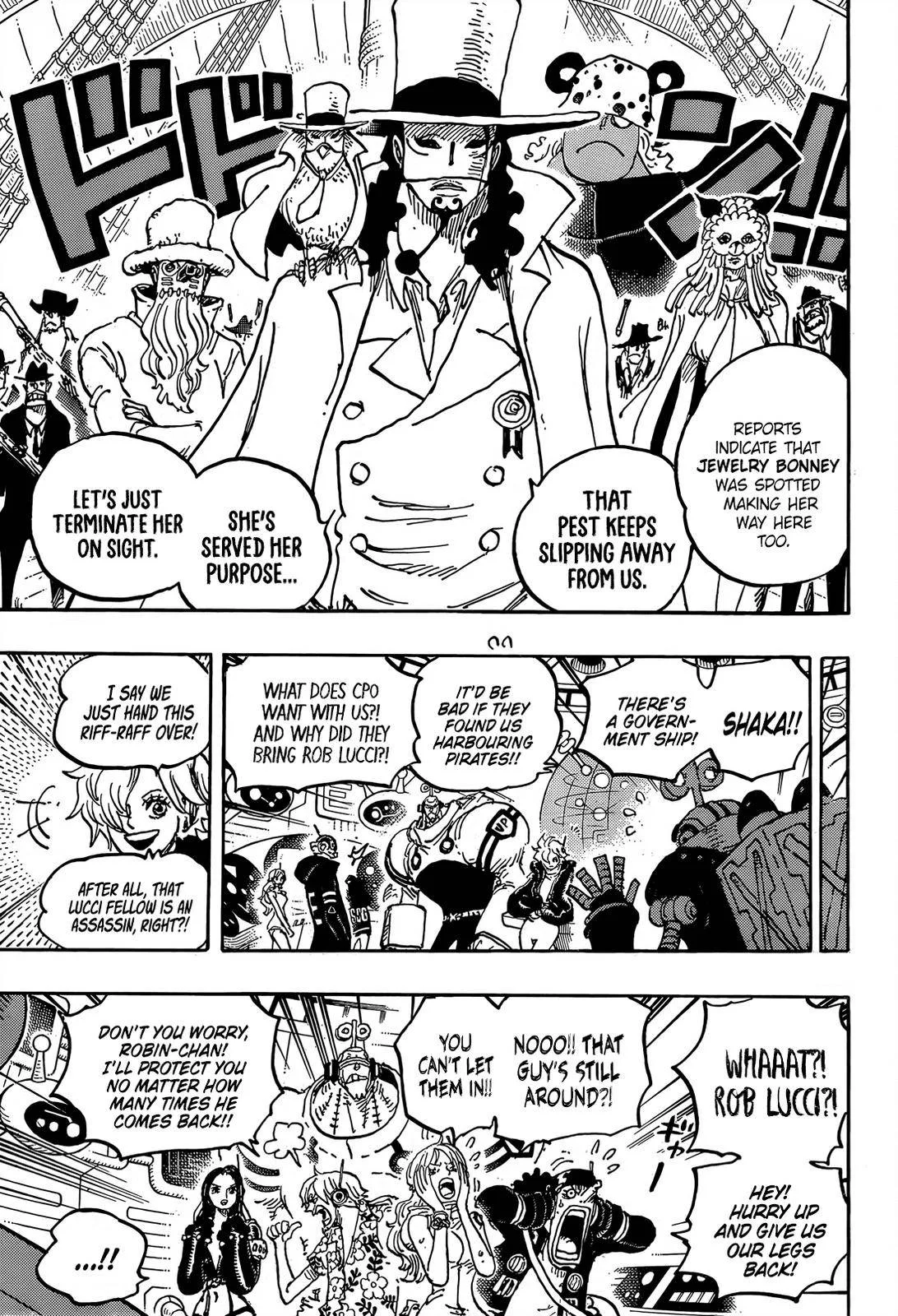 One Piece Chapter 1067 page 14