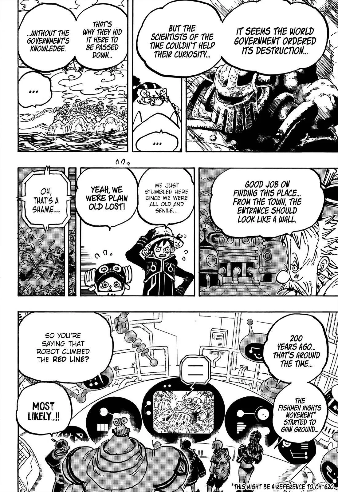 One Piece Chapter 1067 page 11
