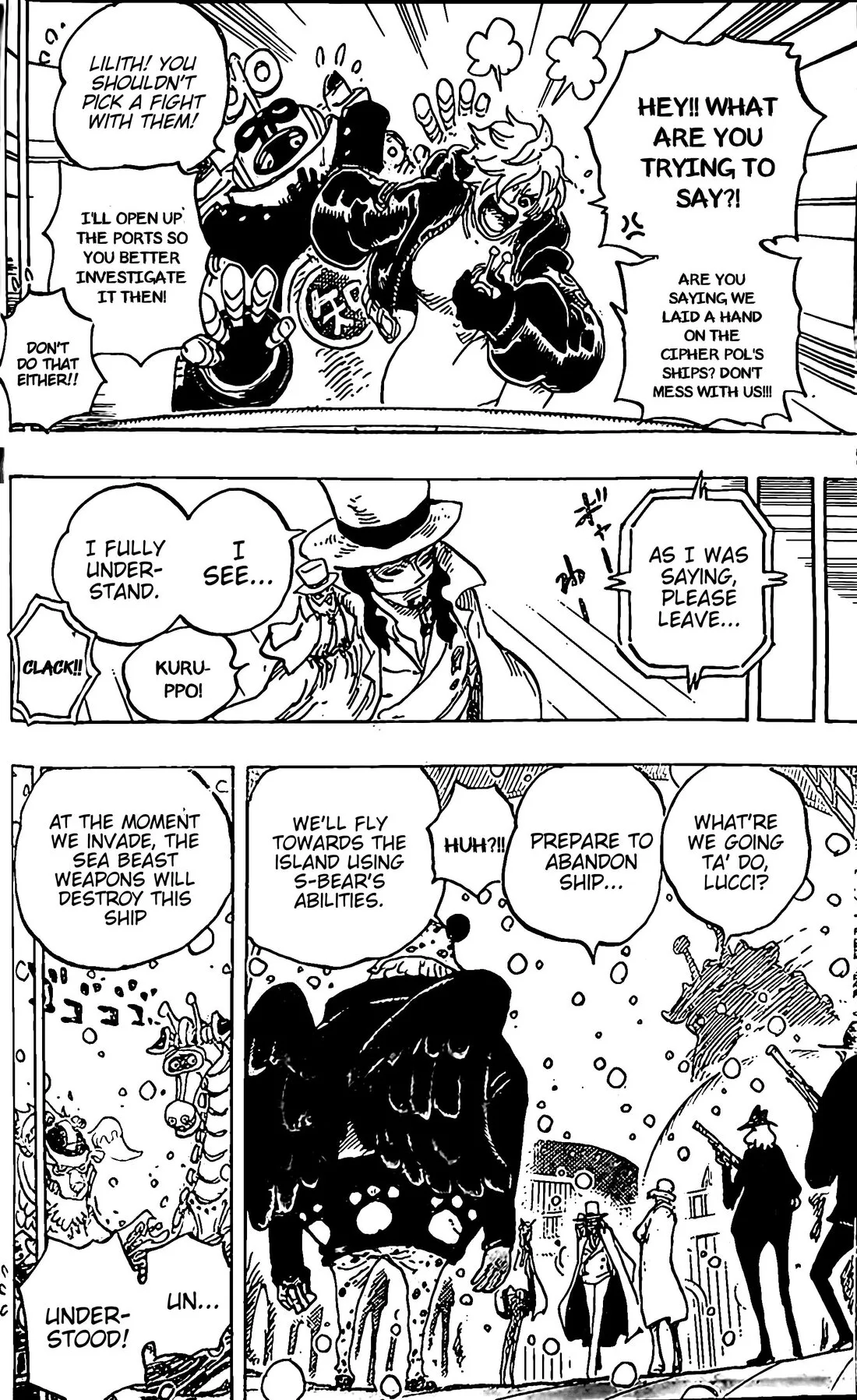 One Piece Chapter 1068 page 5
