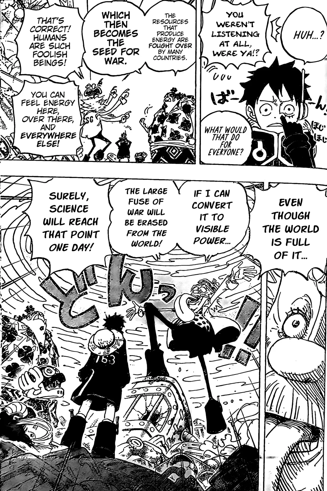 One Piece Chapter 1068 page 8