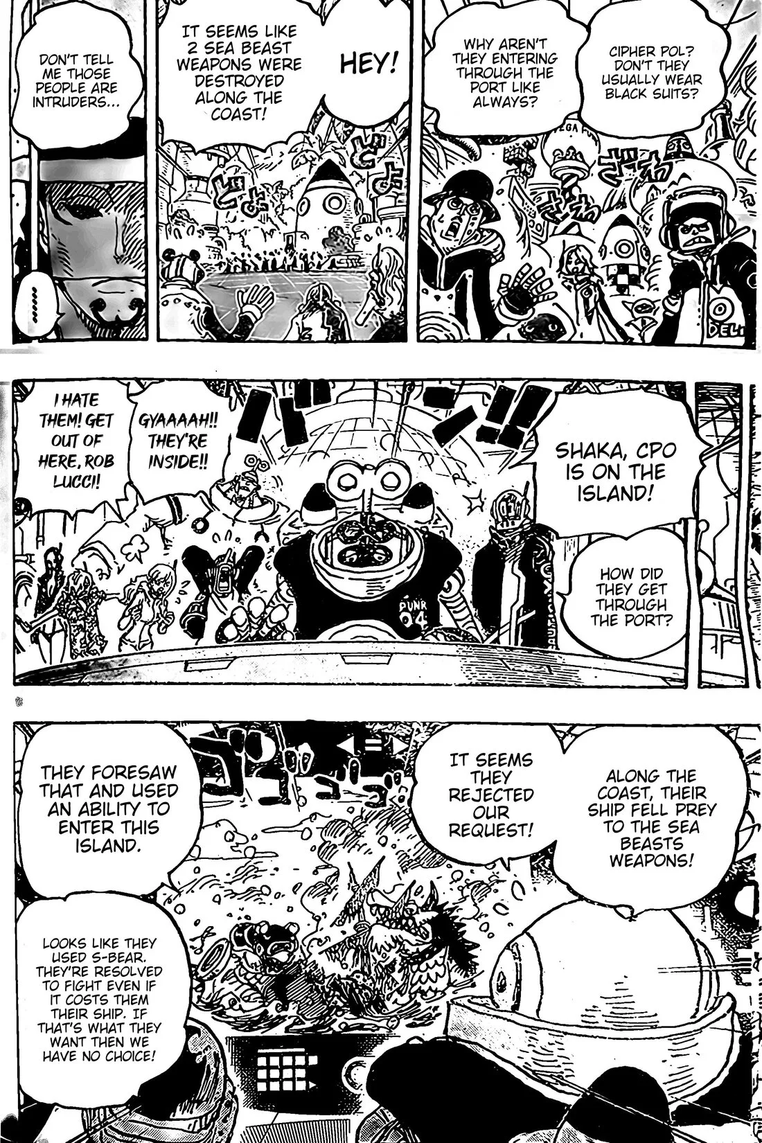 One Piece Chapter 1068 page 11