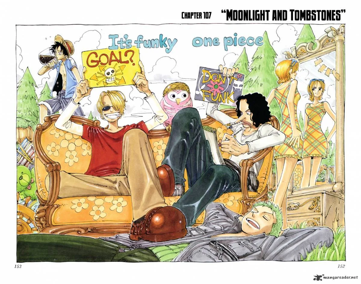 One Piece Chapter 107 page 1