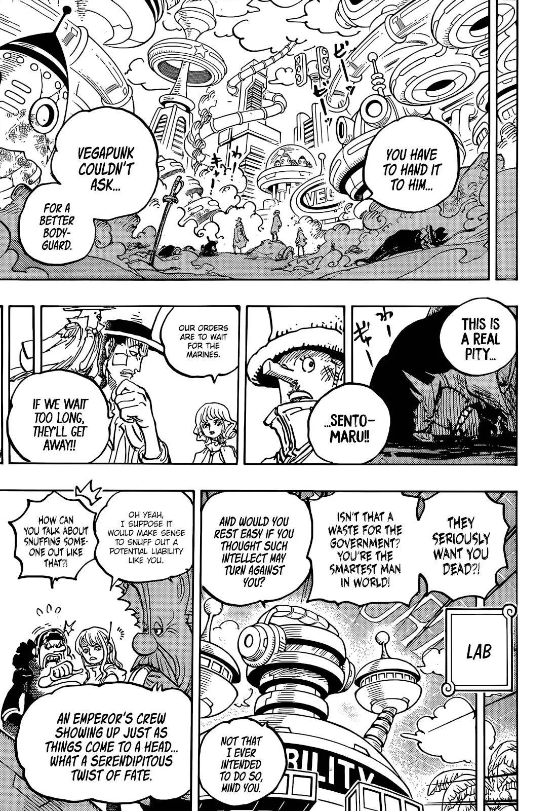 One Piece Chapter 1070 page 17