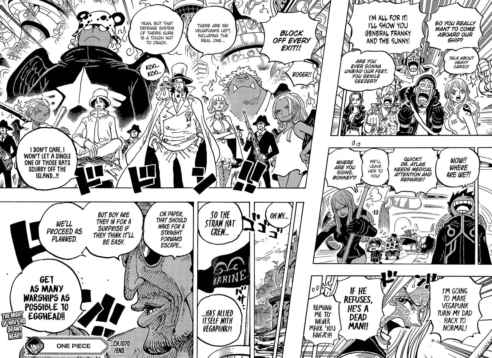 One Piece Chapter 1070 page 18