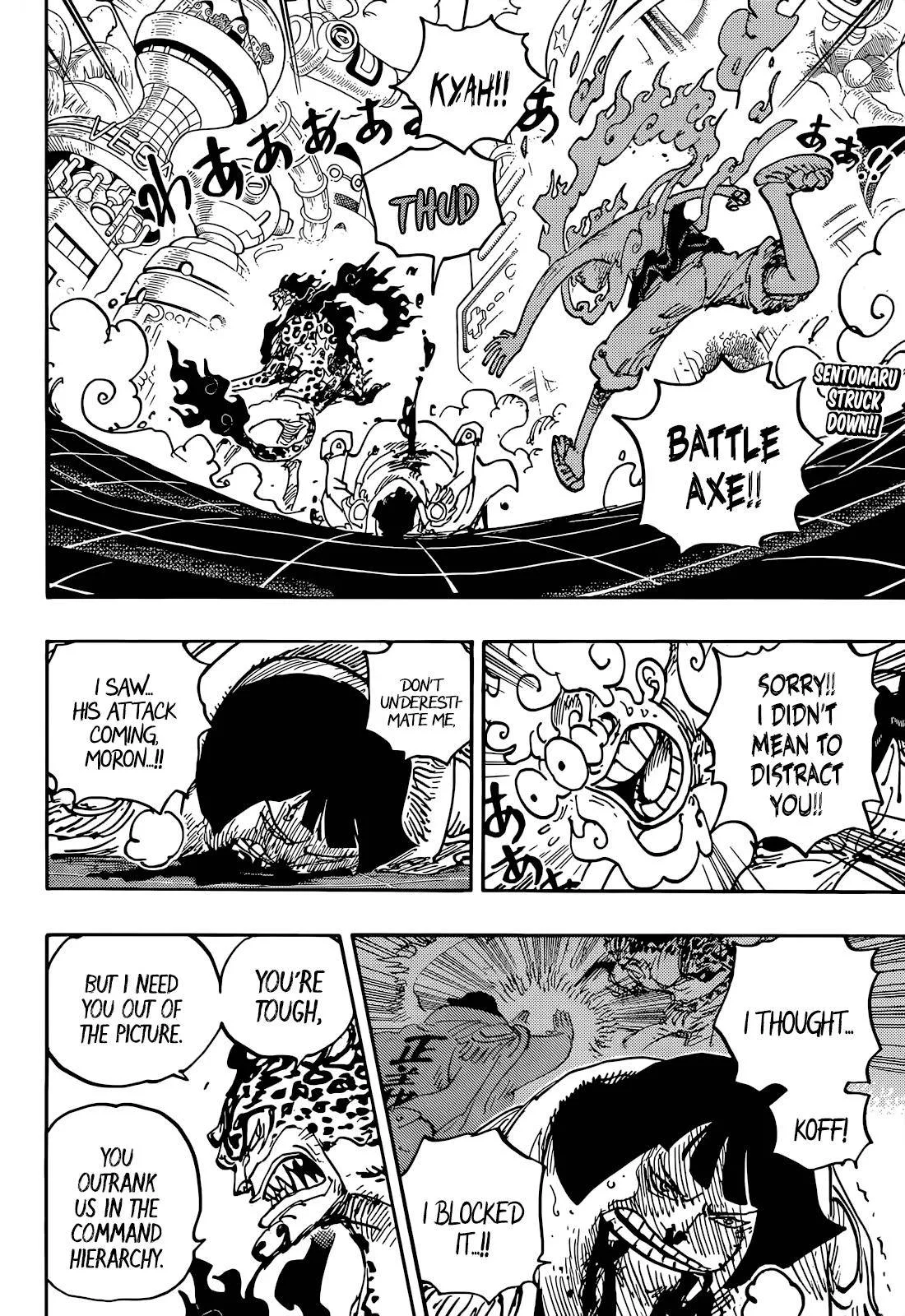 One Piece Chapter 1070 page 4