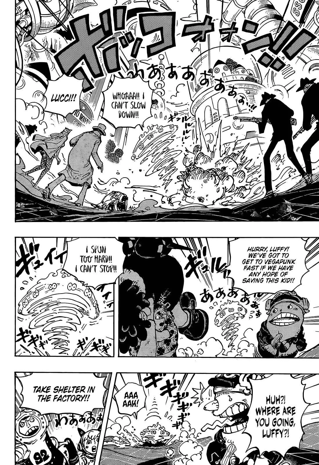 One Piece Chapter 1070 page 6