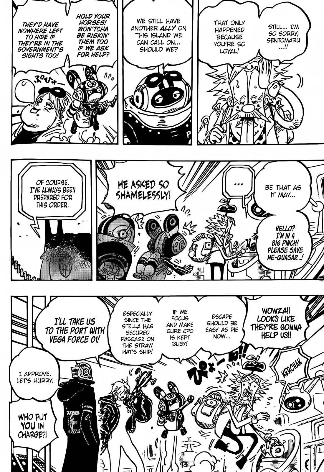 One Piece Chapter 1071 page 5