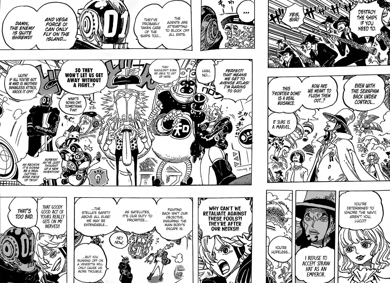 One Piece Chapter 1071 page 4