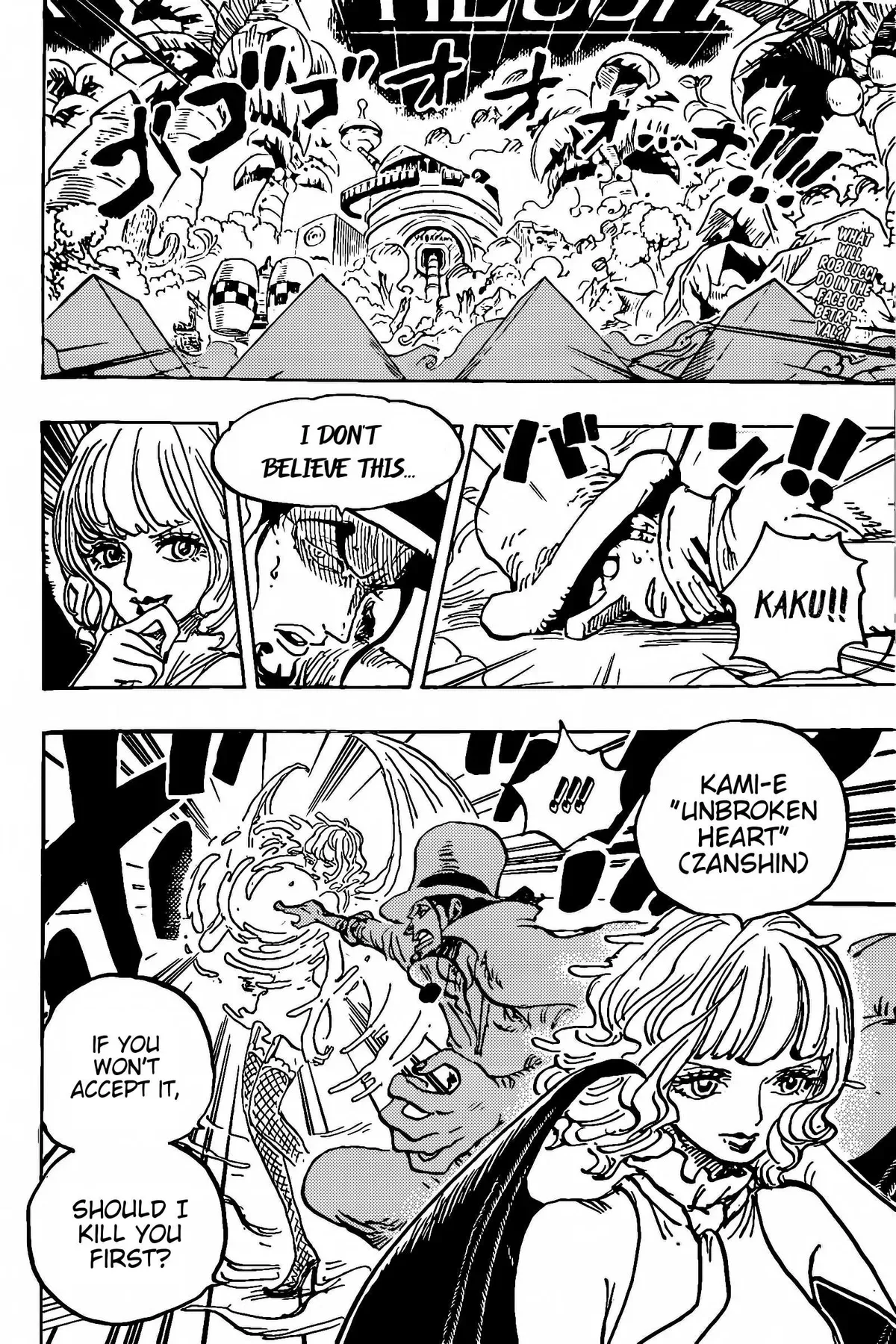 One Piece Chapter 1072.1 page 3