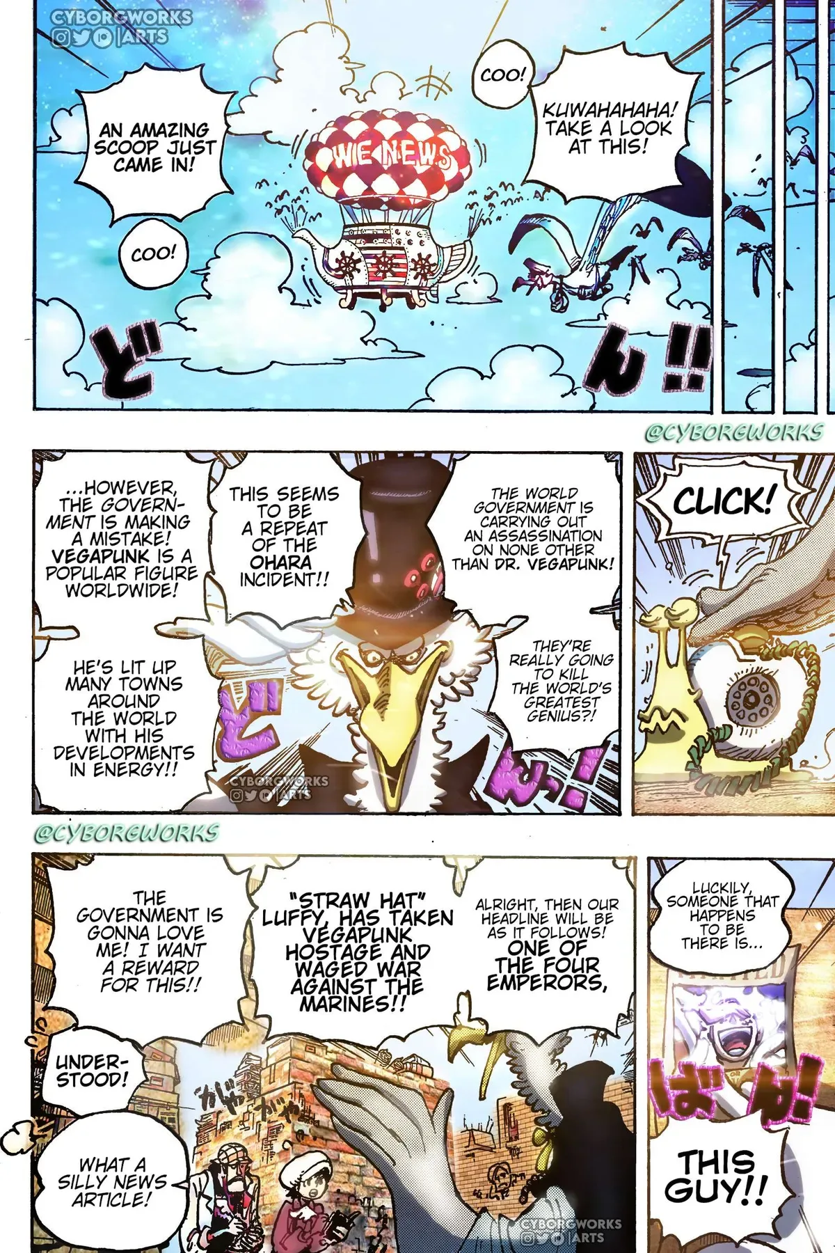 One Piece Chapter 1072.2 page 19