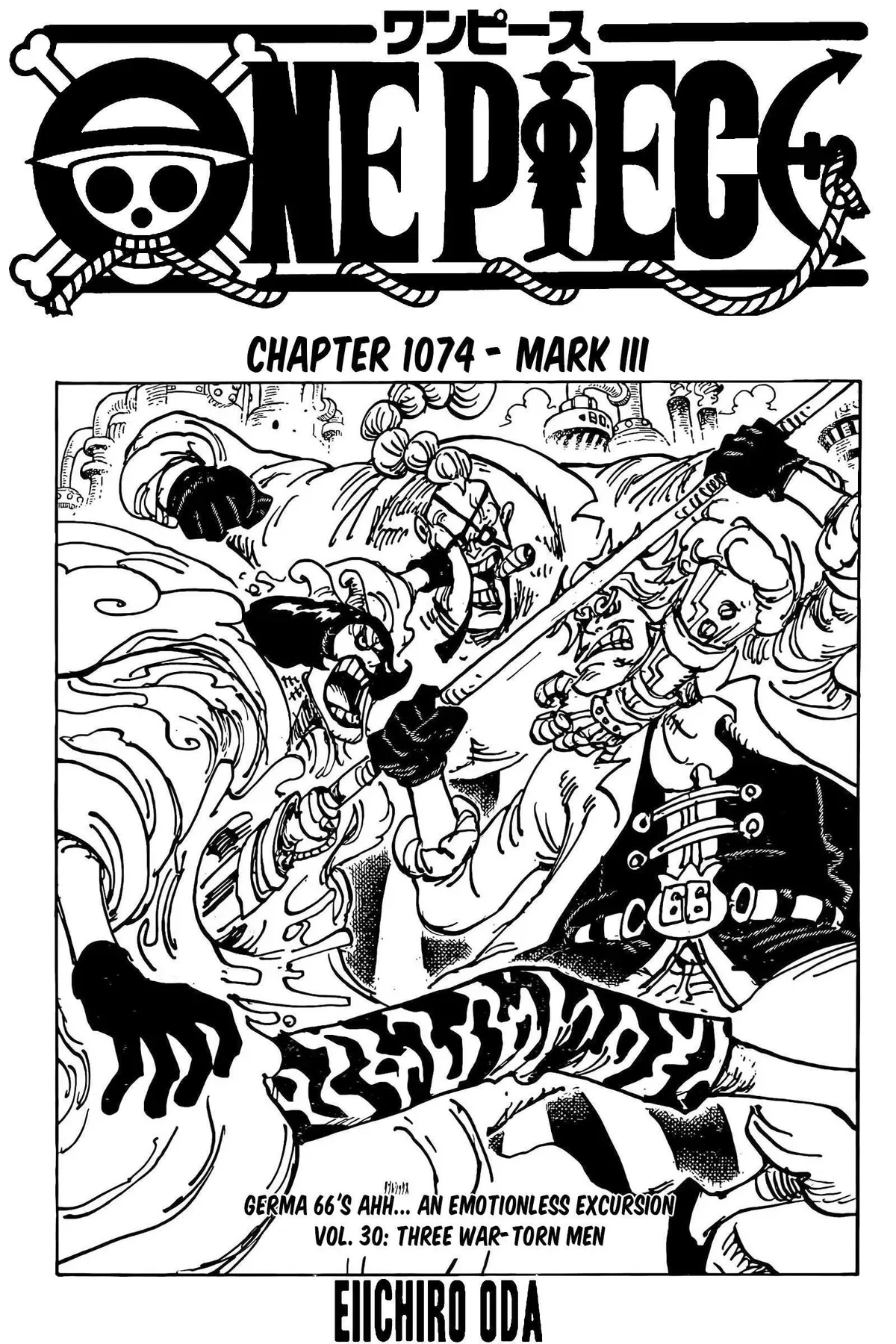One Piece Chapter 1072.2 page 1