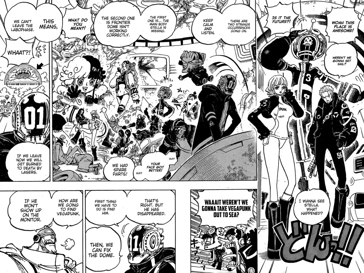 One Piece Chapter 1072.2 page 9