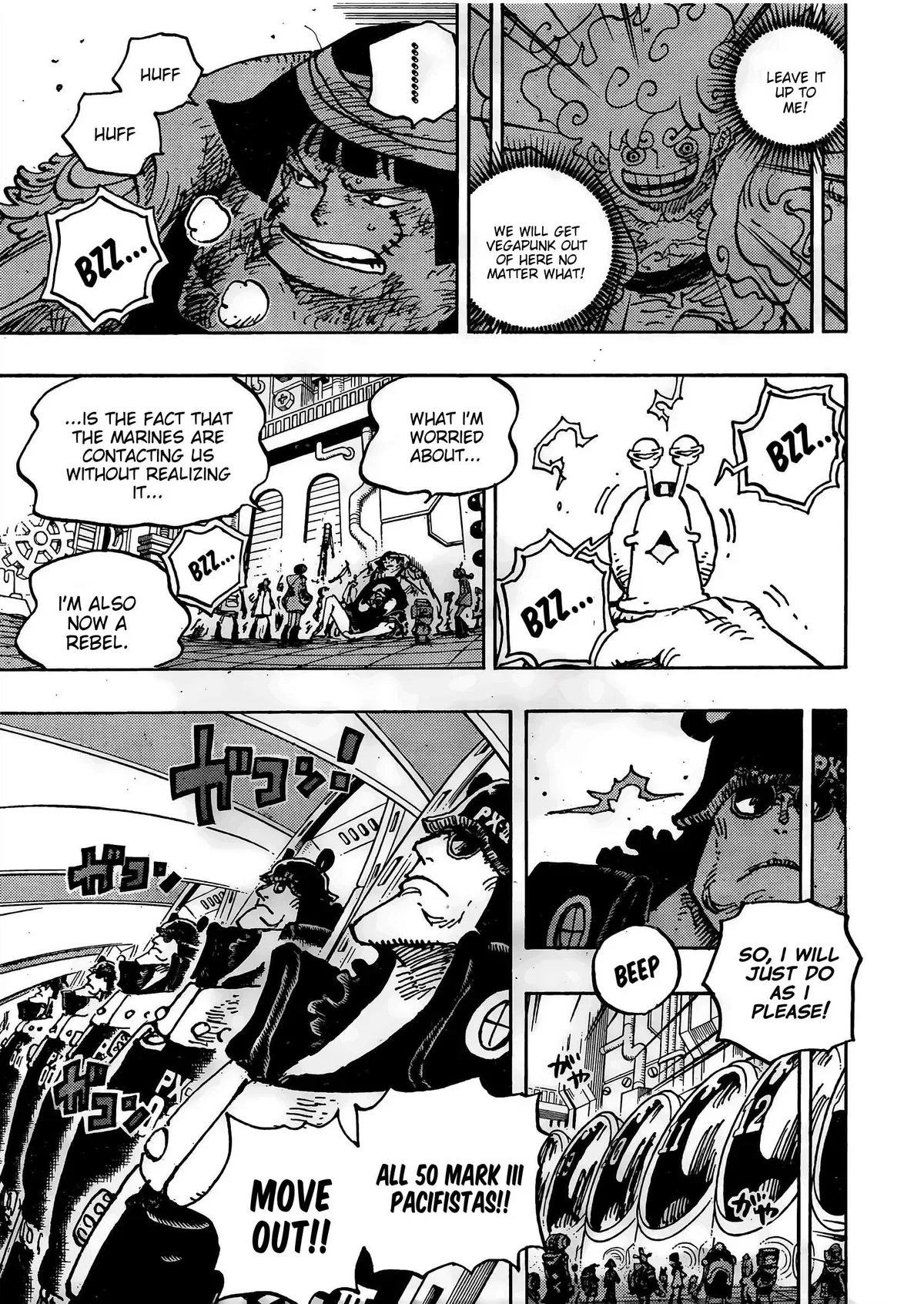 One Piece Chapter 1072.2 page 6
