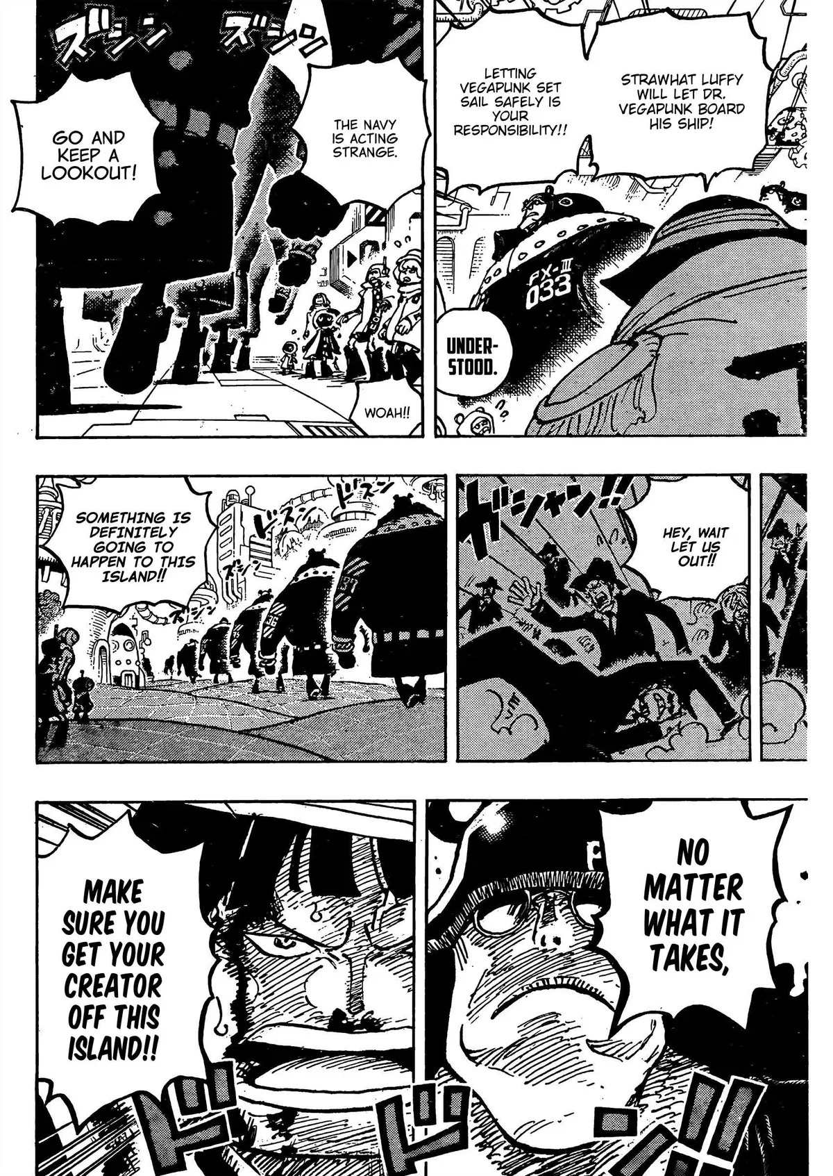 One Piece Chapter 1072.2 page 7