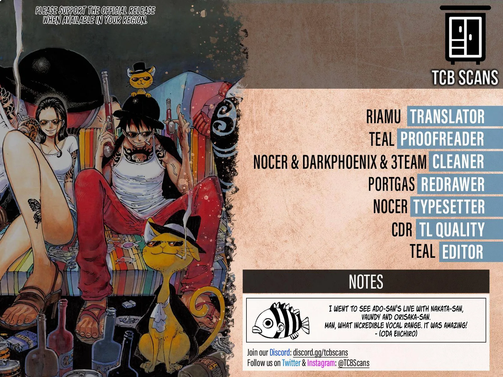One Piece Chapter 1073 page 2