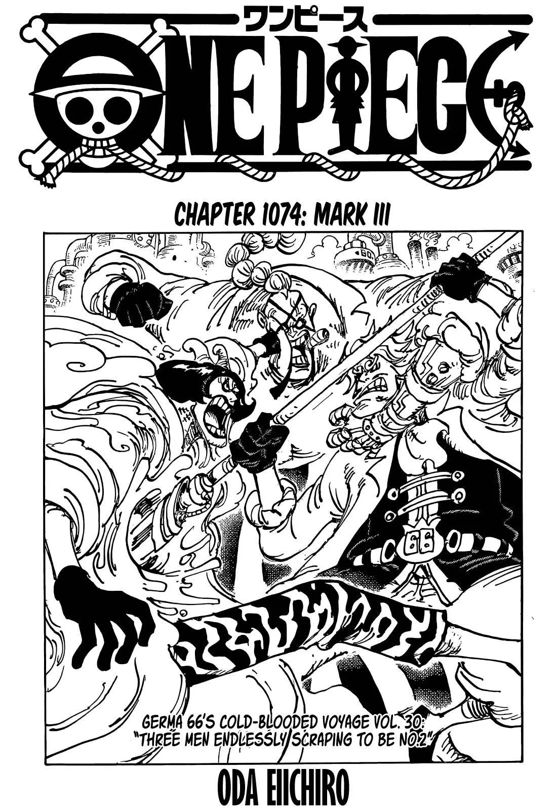 One Piece Chapter 1074 page 1