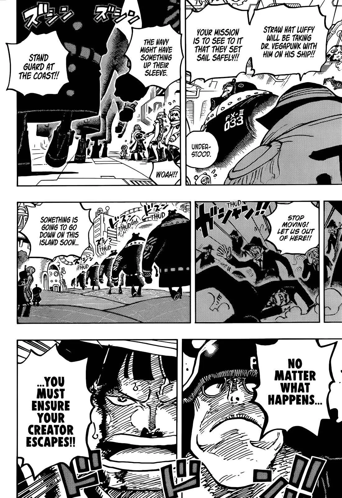 One Piece Chapter 1074 page 7