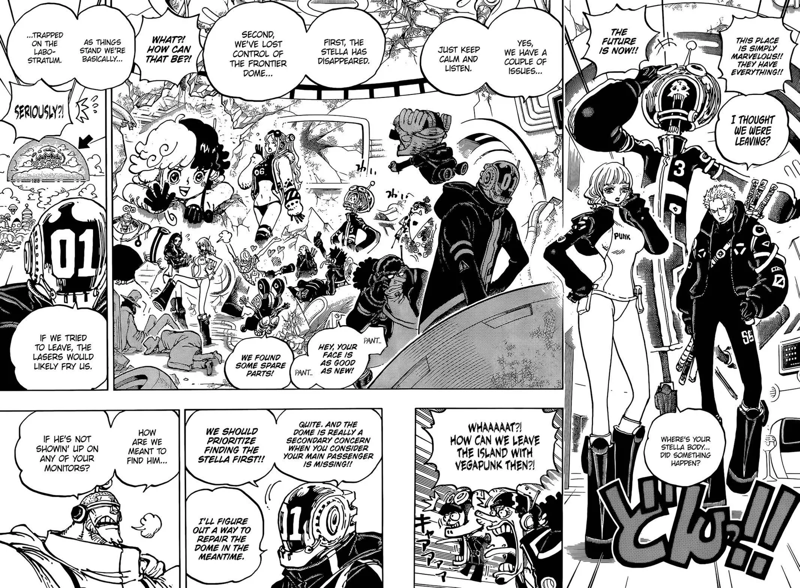 One Piece Chapter 1074 page 9