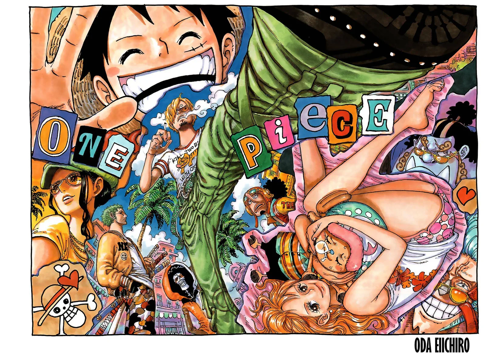 One Piece Chapter 1076 page 3