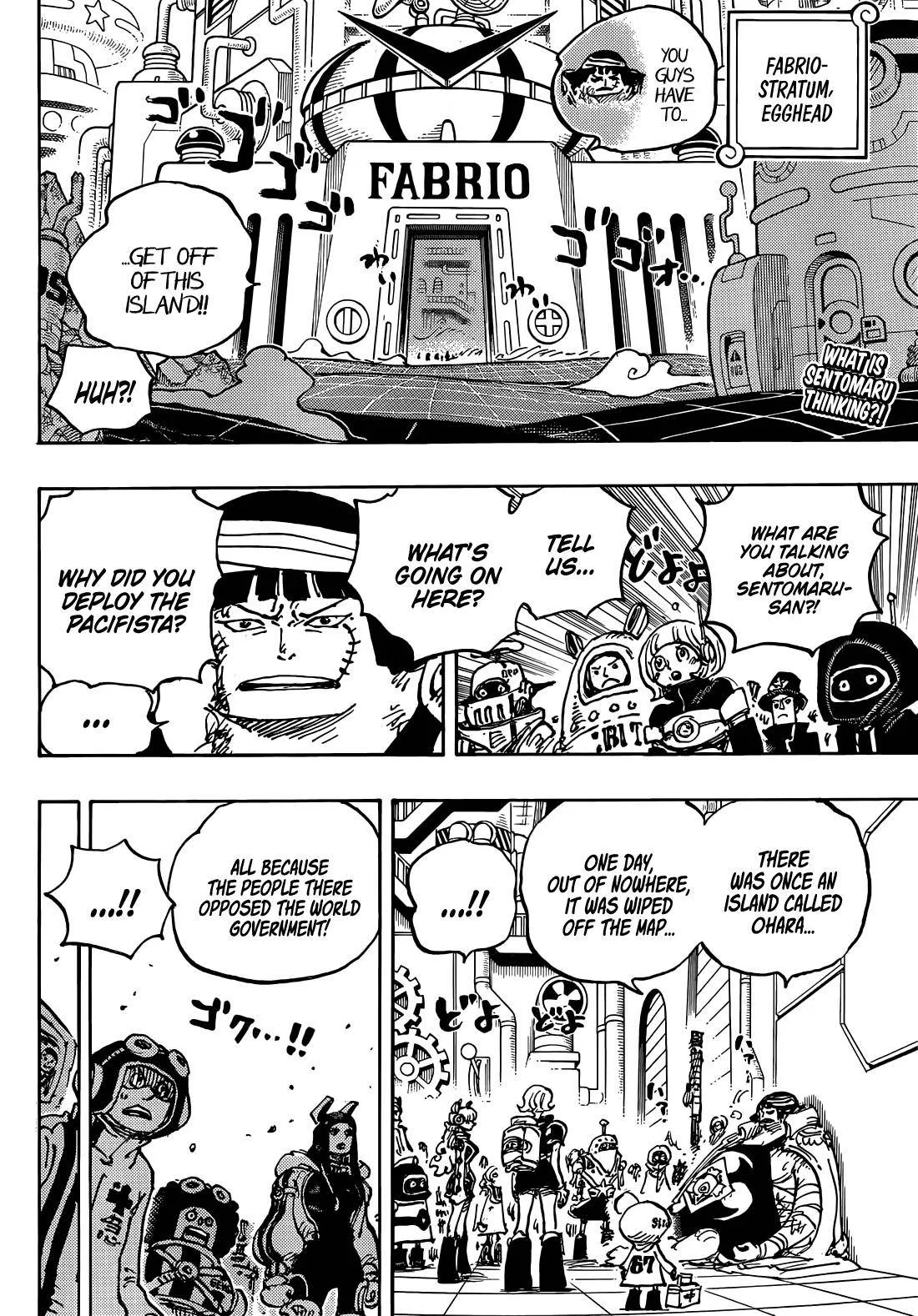 One Piece Chapter 1077 page 3
