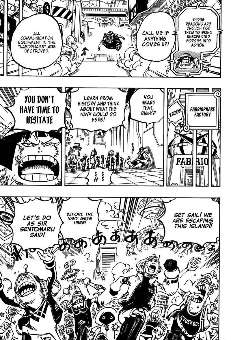 One Piece Chapter 1078 page 3