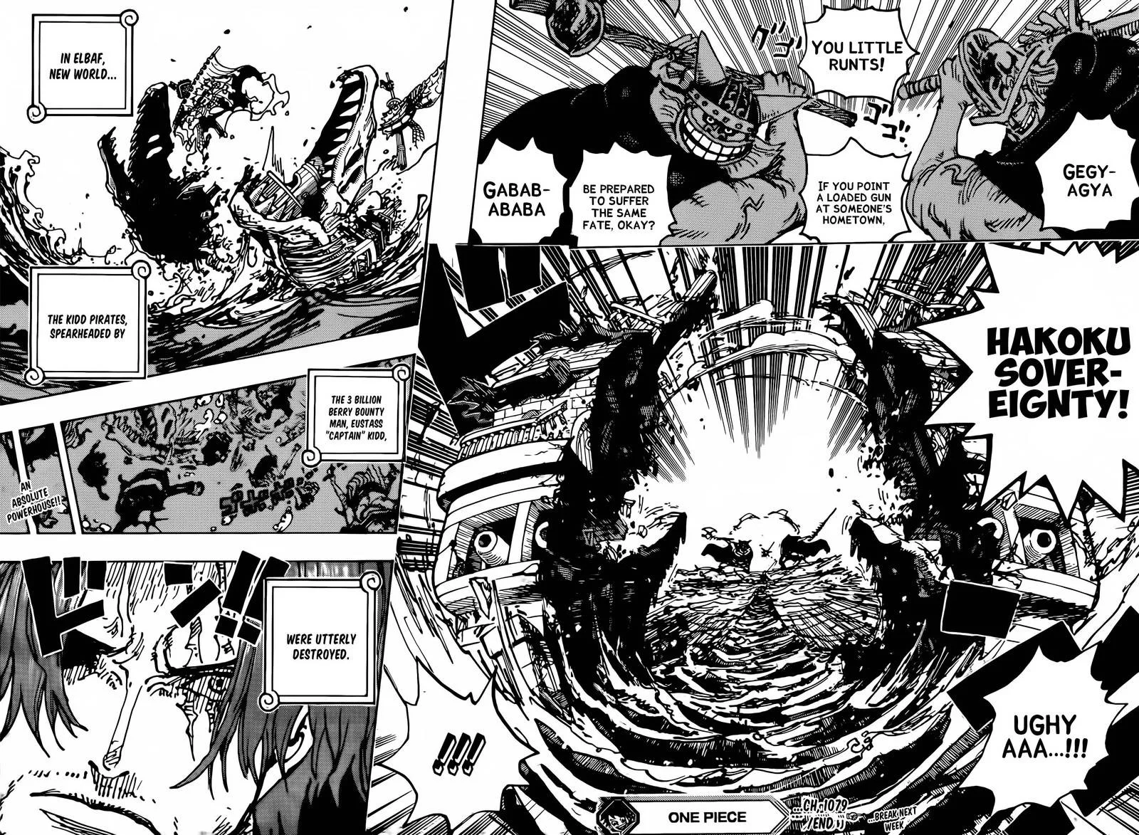 One Piece Chapter 1079 page 12