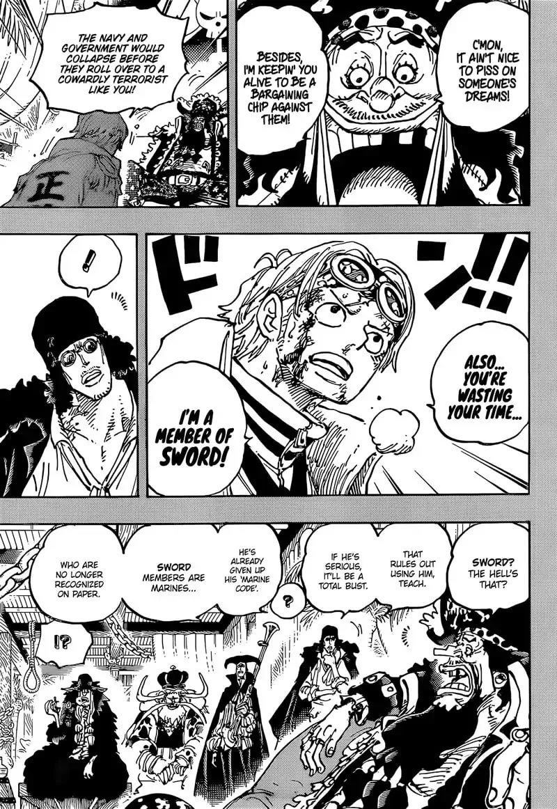One Piece Chapter 1080.1 page 7