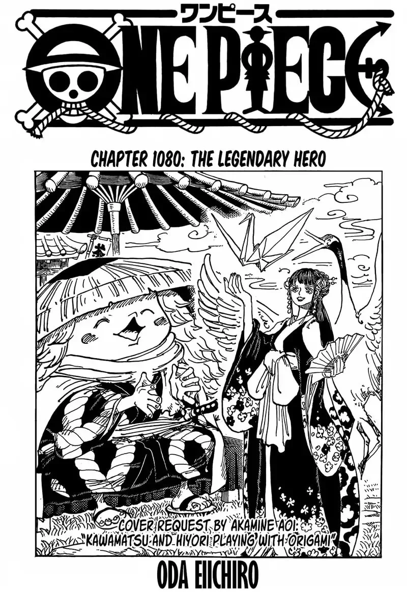 One Piece Chapter 1080.1 page 1