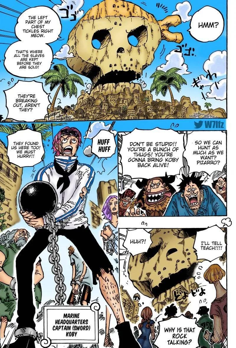 One Piece Chapter 1080 page 3