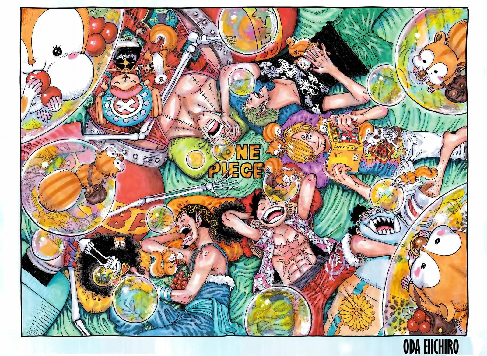 One Piece Chapter 1081 page 2