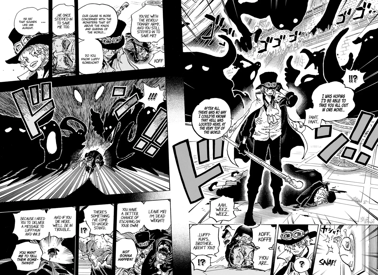 One Piece Chapter 1085 page 8