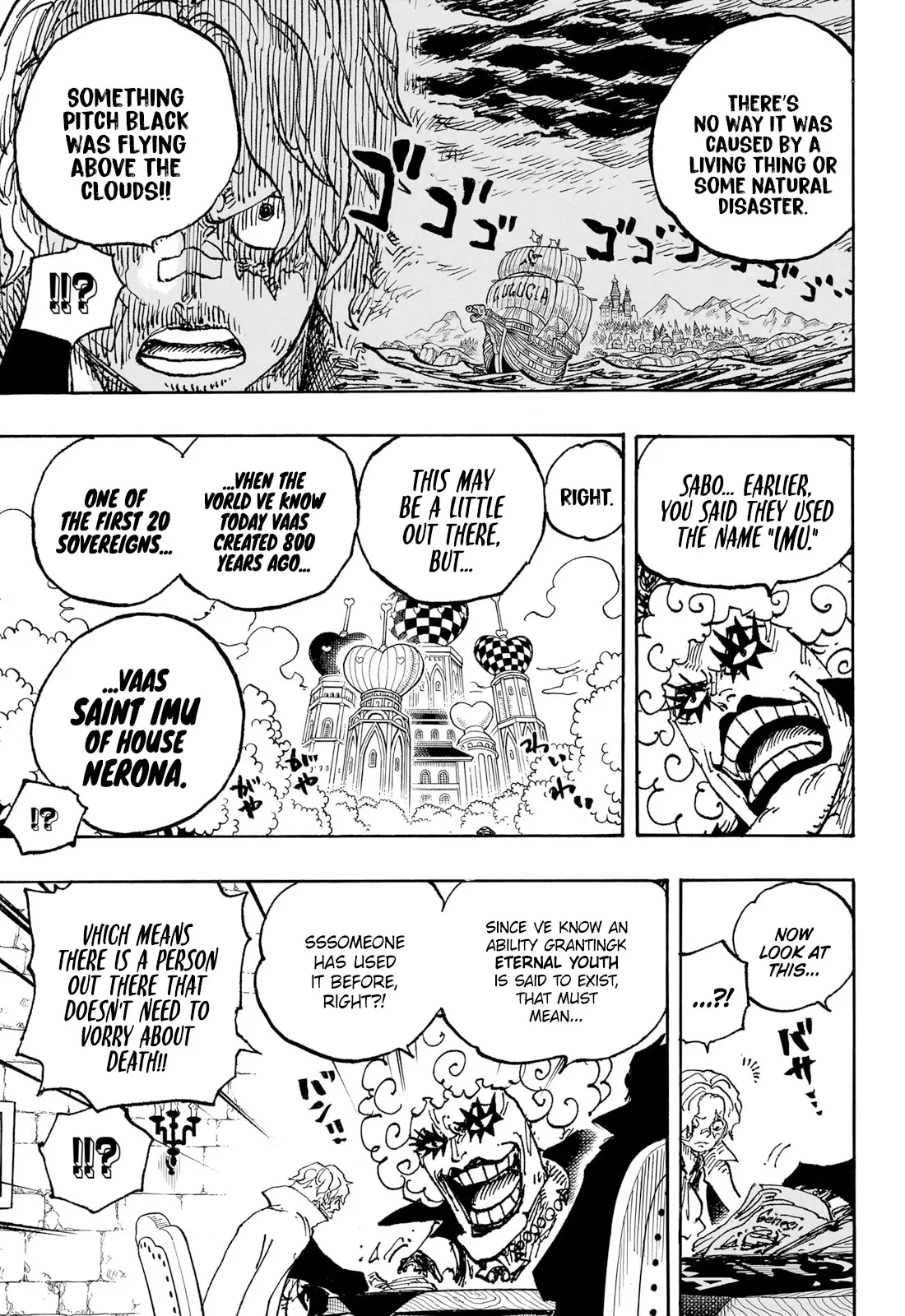 One Piece Chapter 1086 page 12