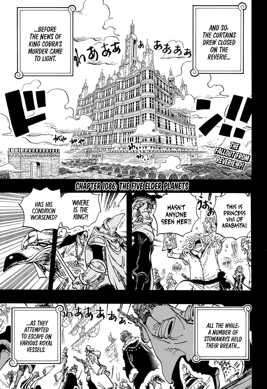 One Piece Chapter 1086 page 3